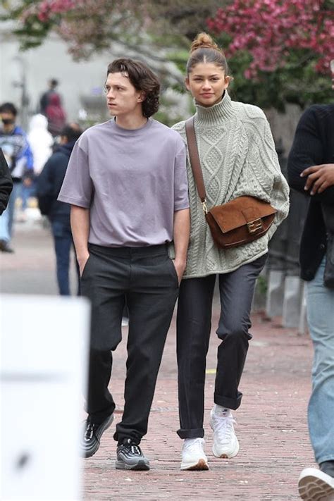 Zendaya Wore This Fendi Bag While Exploring Boston With Tom 